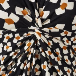 KD Jersey-­Kleid Abstract Flowers