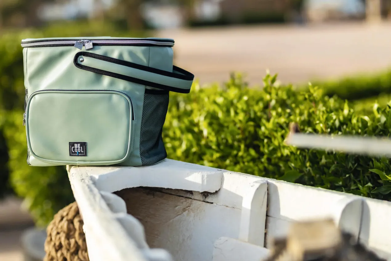 Komfortable Fahrradkorb-Kühltasche
