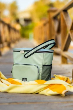 Komfortable Fahrradkorb-Kühltasche