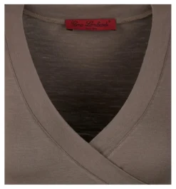 Kurzarm-Wickel-Shirt