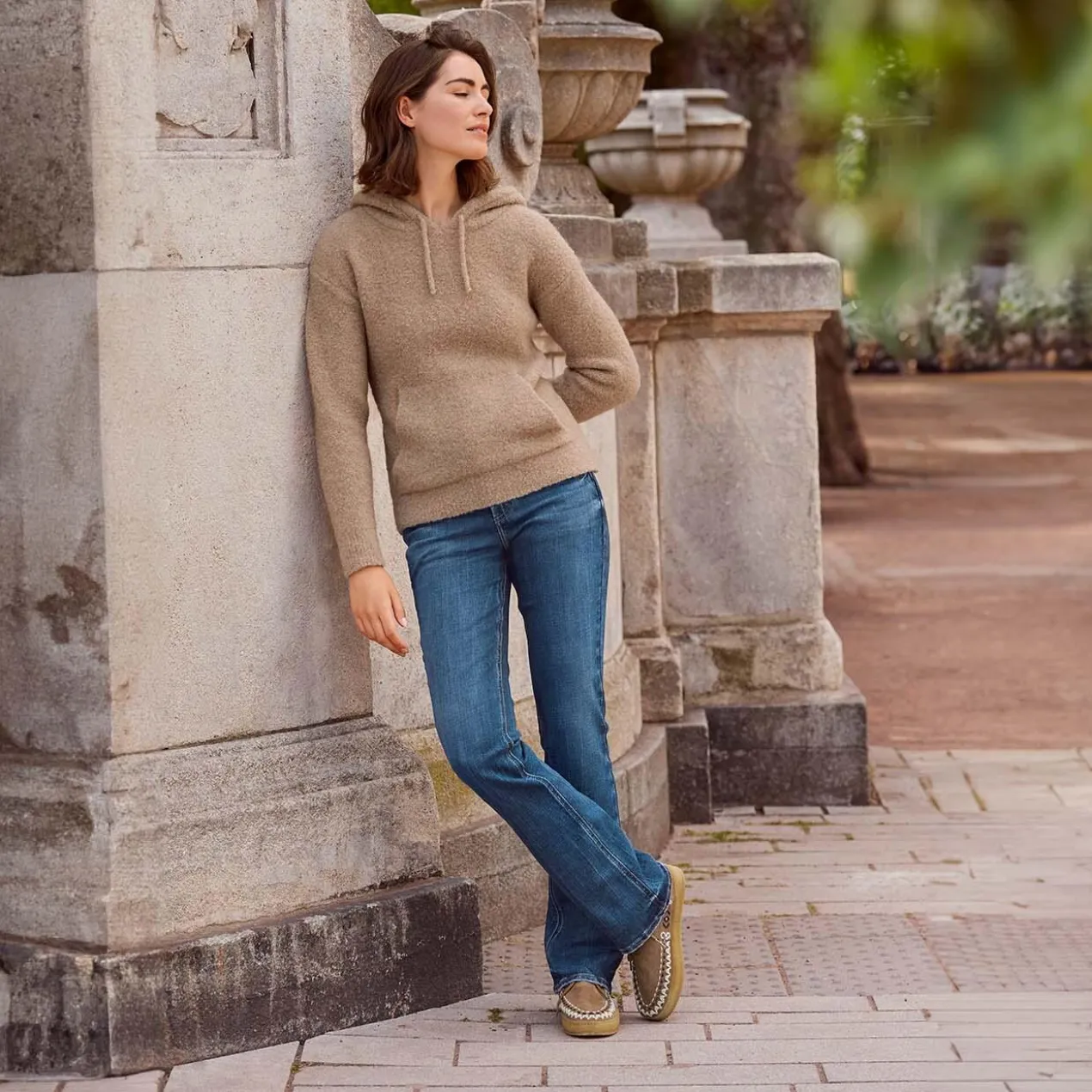 laidback london Boho-Mokassin