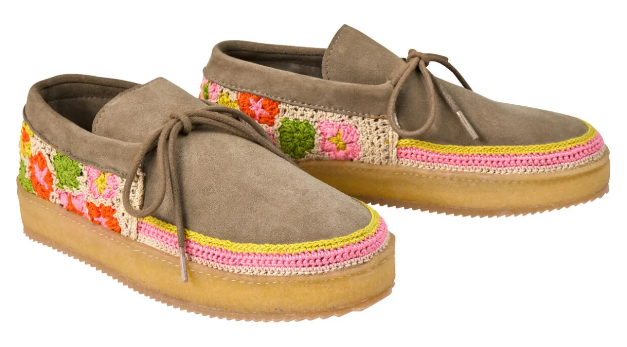 laidback london Boho-Mokassin
