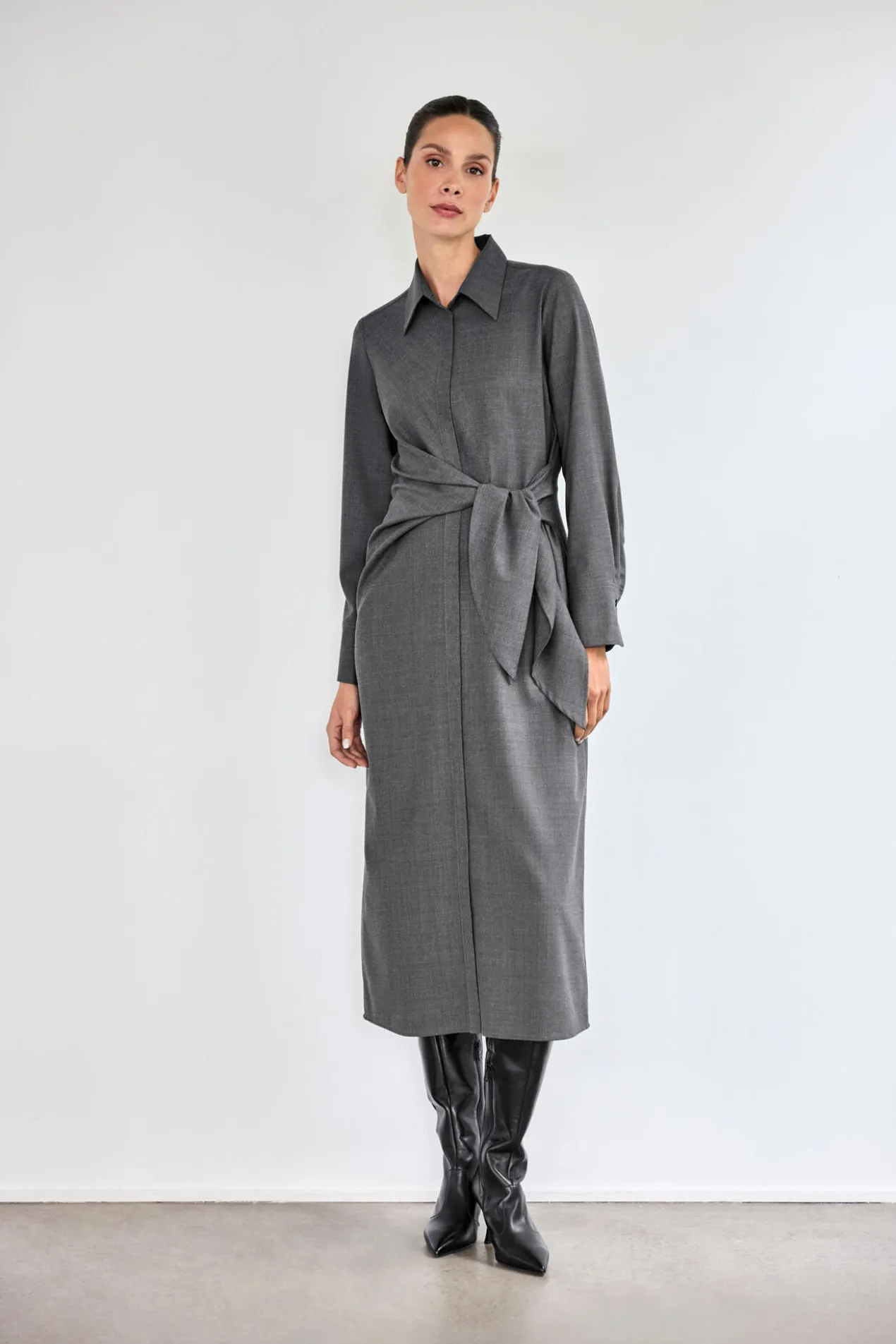 LaSalle Amsterdam Easy-Wollmix-Kleid