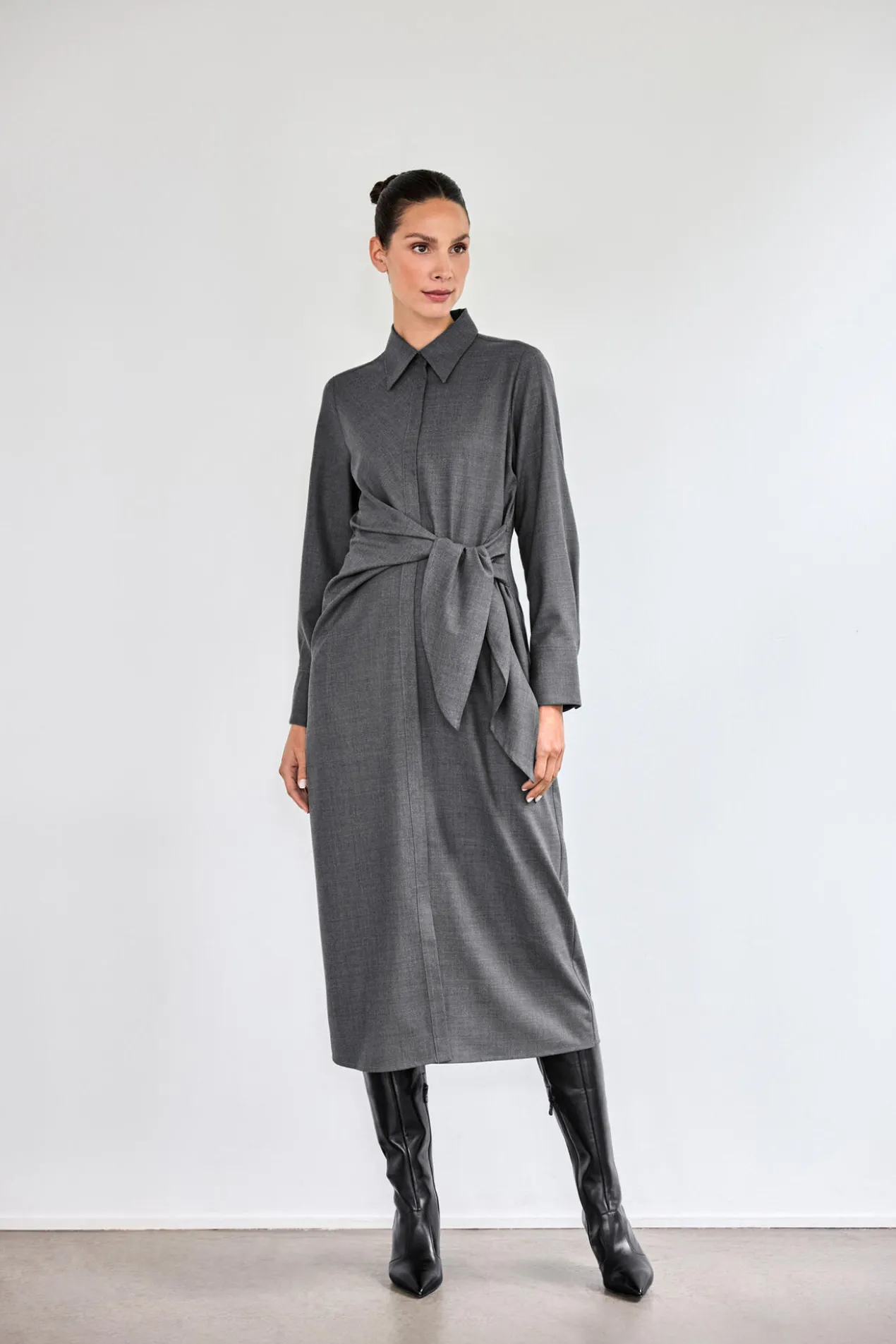 LaSalle Amsterdam Easy-Wollmix-Kleid