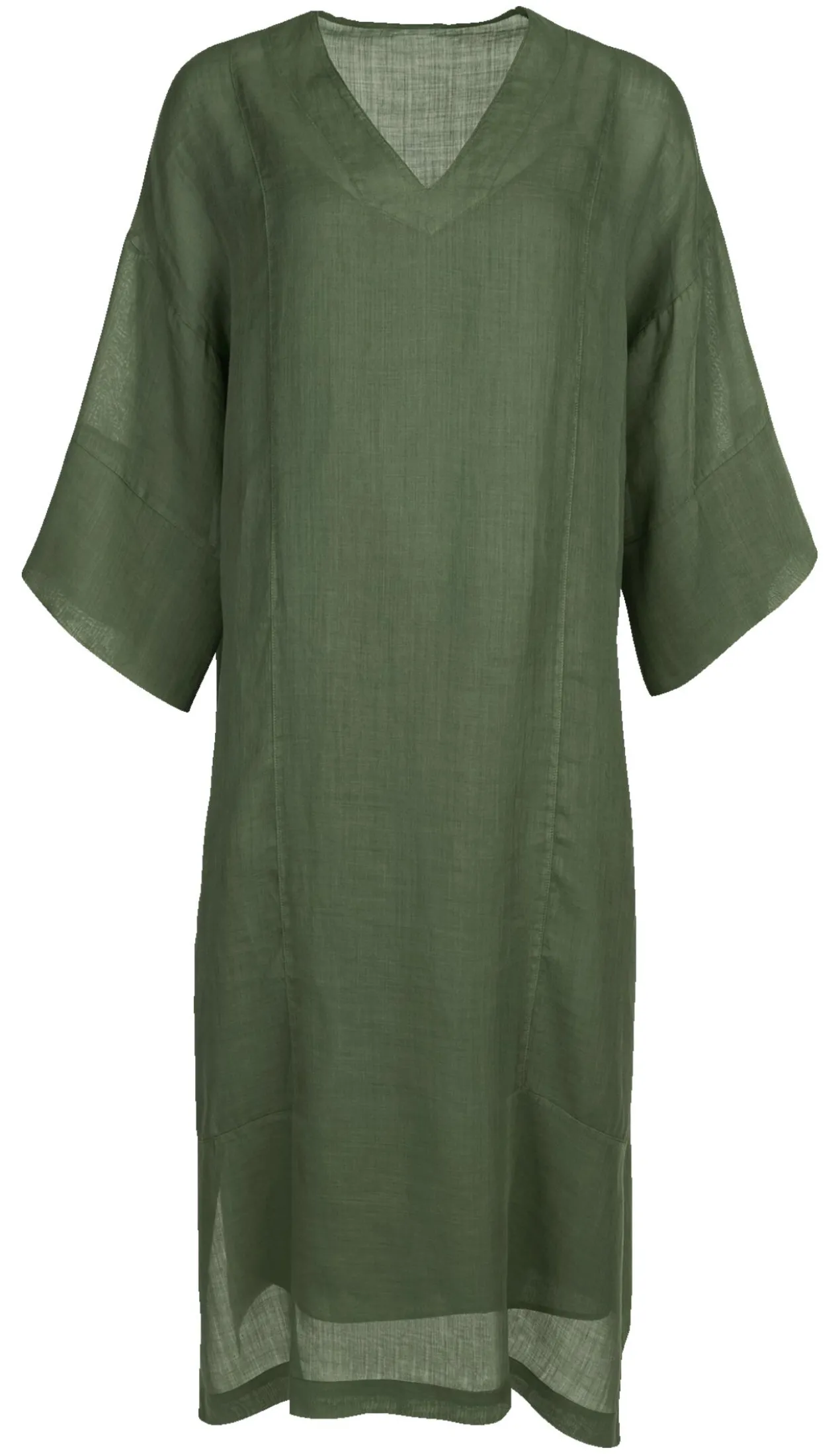 LaSalle Amsterdam Ramie-Kaftankleid