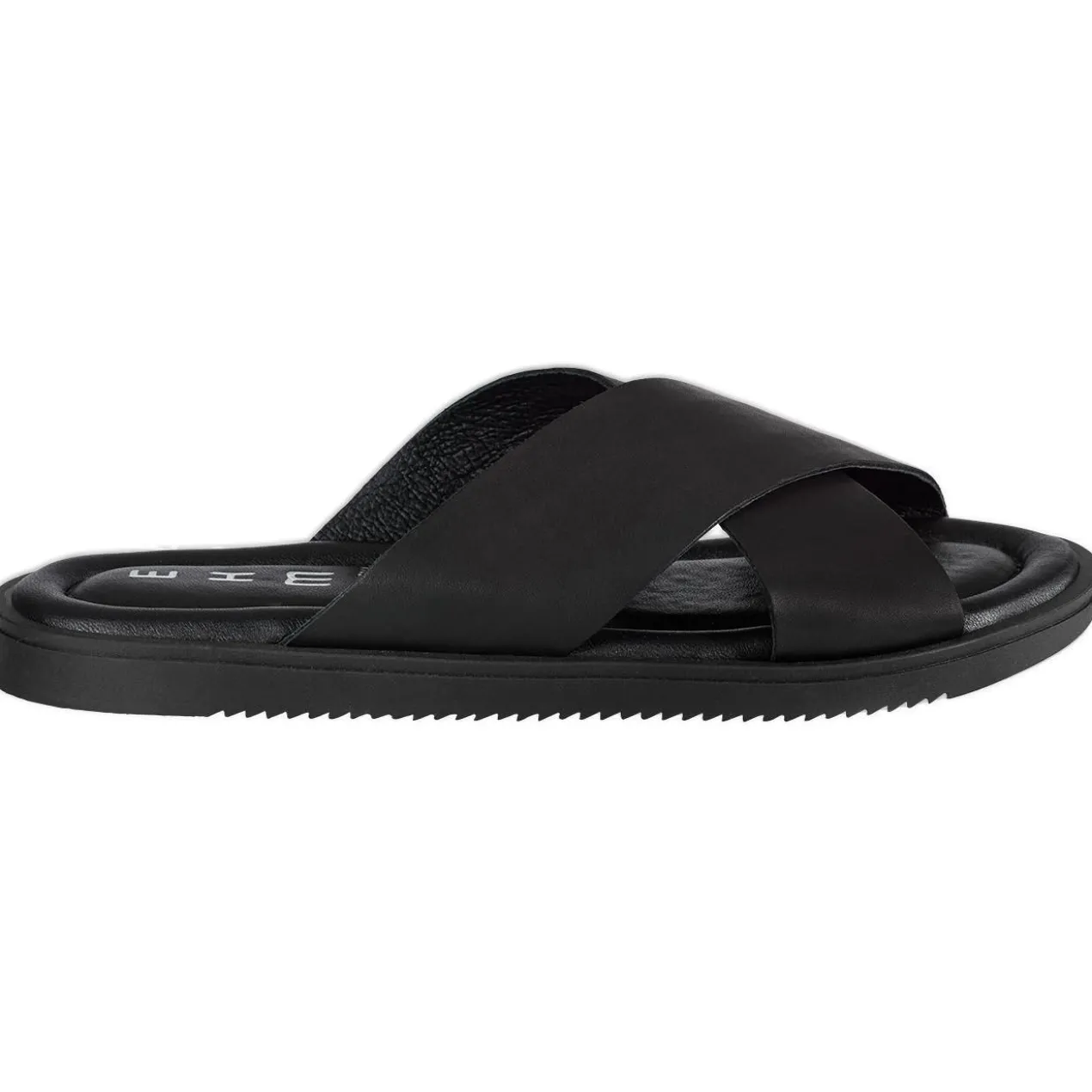 Leder-Pantolette