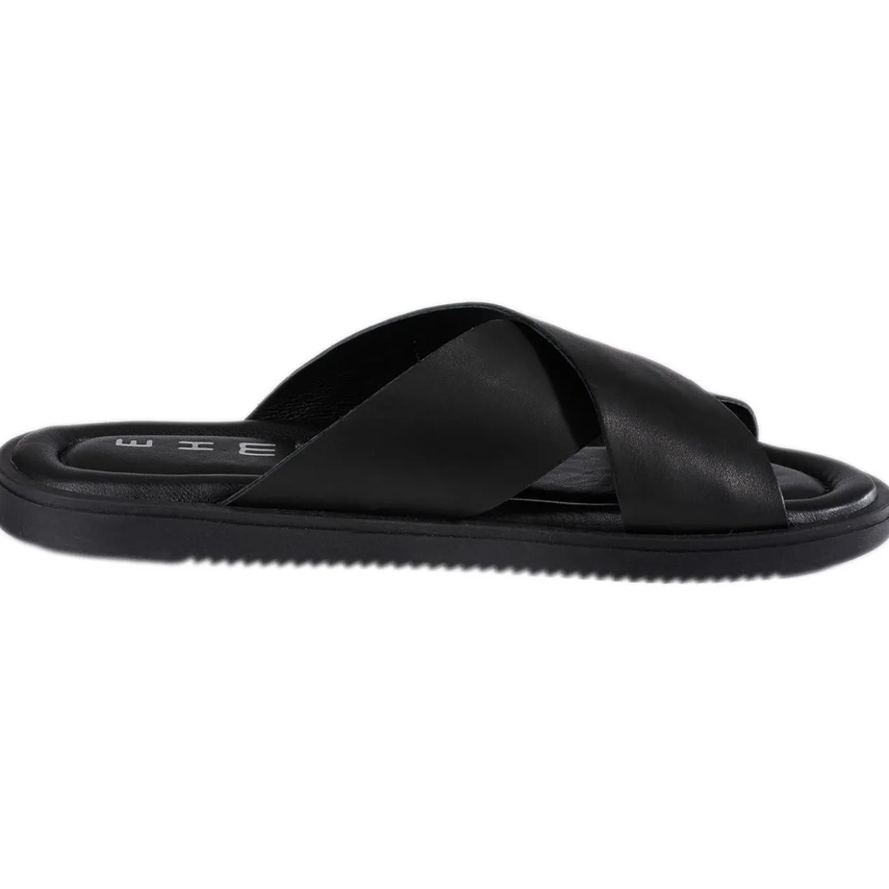Leder-Pantolette