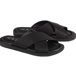 Leder-Pantolette