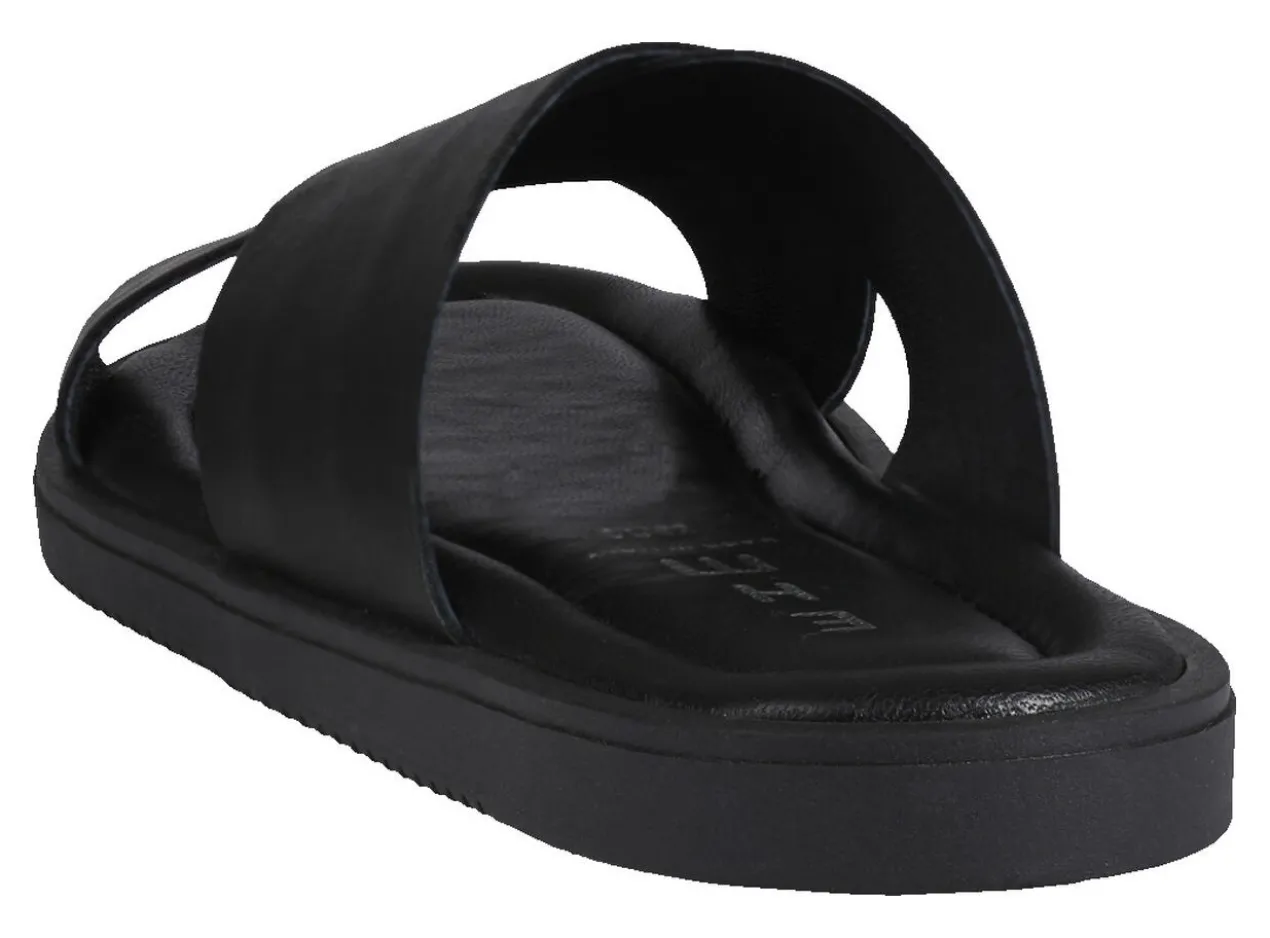 Leder-Pantolette