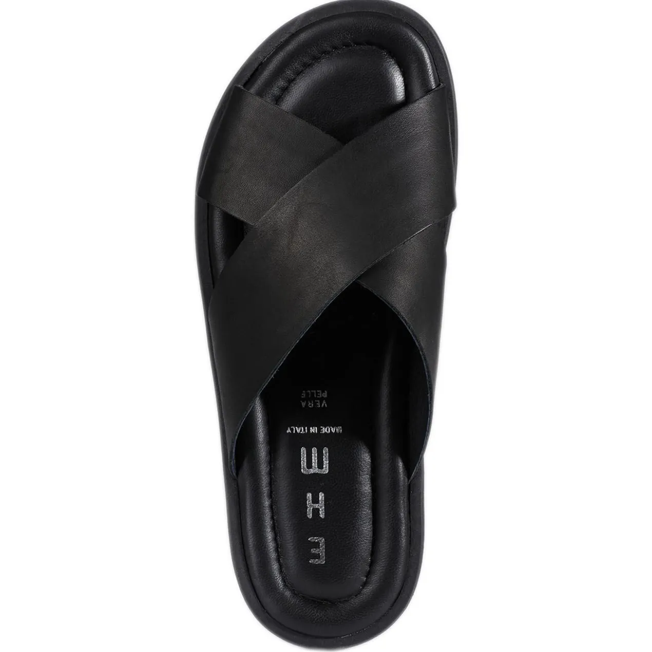 Leder-Pantolette