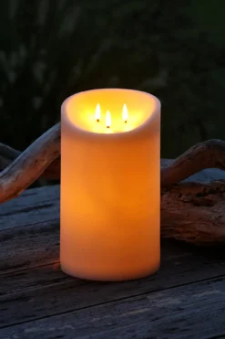 LED Wachs-Outdoorkerze