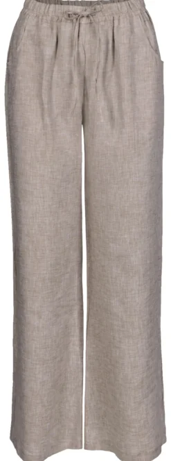 Leinen-Loungewear-Ensemble