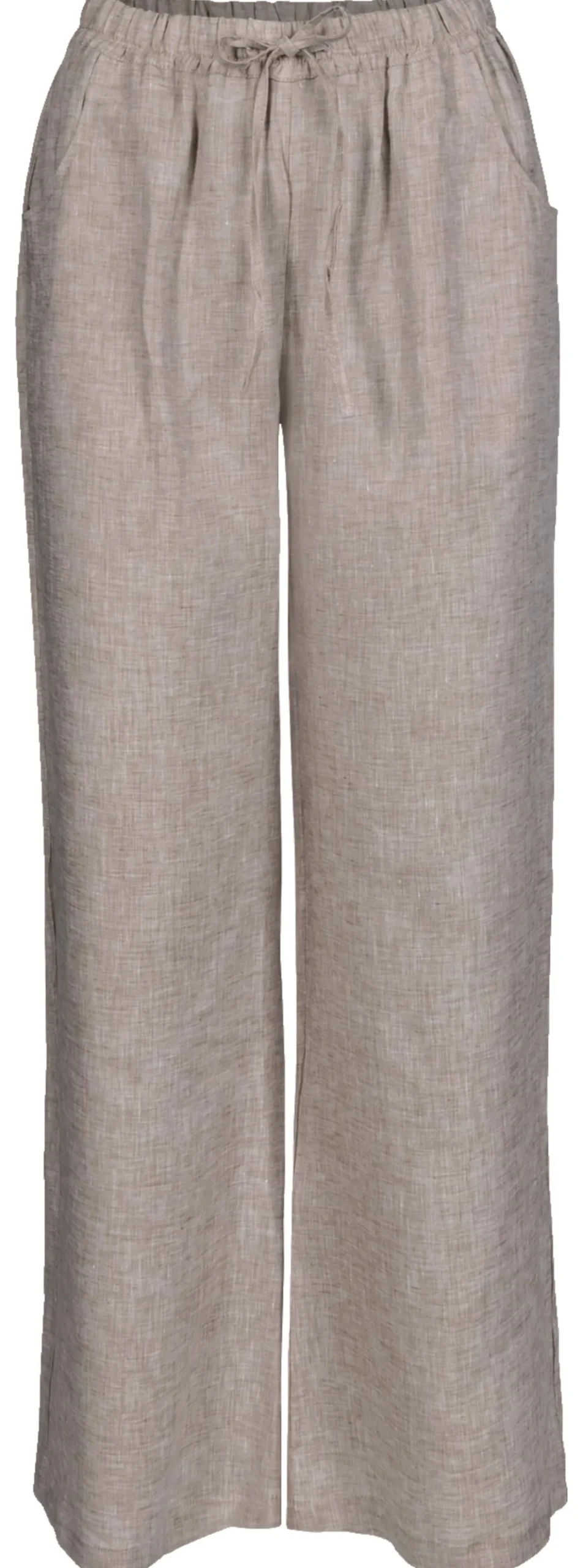 Leinen-Loungewear-Ensemble