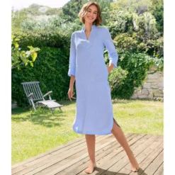 Leinen-Tunika-Kleid