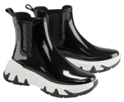 Lemon Jelly Chelsea-Sneakerboots, Schwarz/Weiß