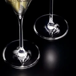 Leuchtende Sekt- und Champagnergläser, 2er-Set
