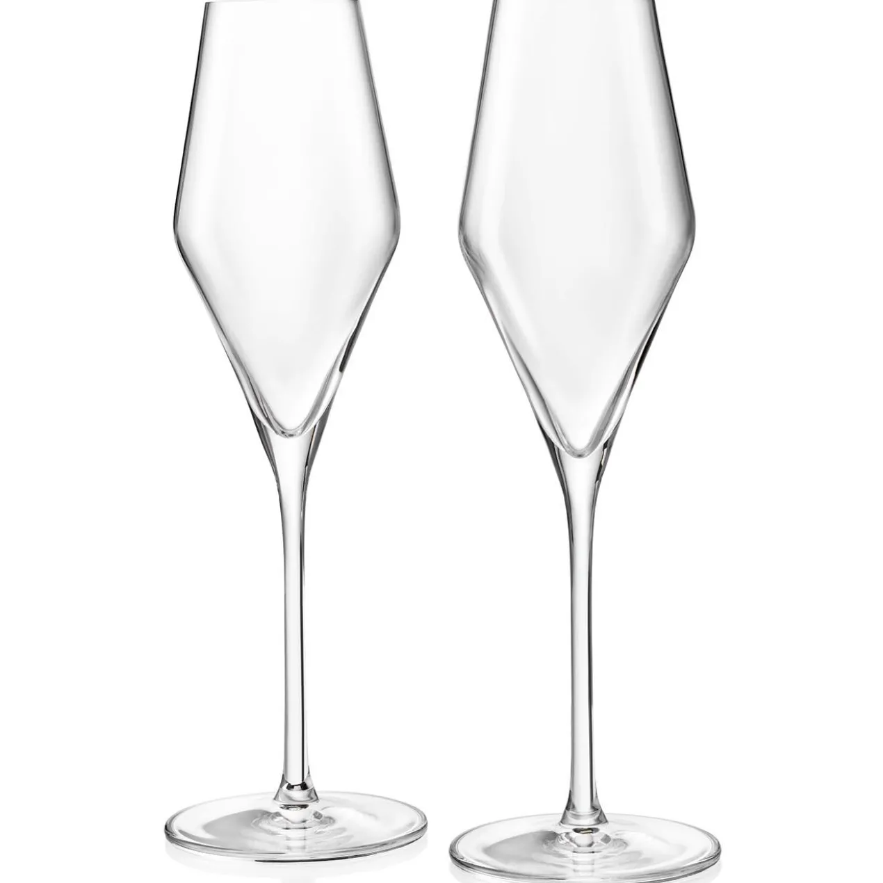 Leuchtende Sekt- und Champagnergläser, 2er-Set