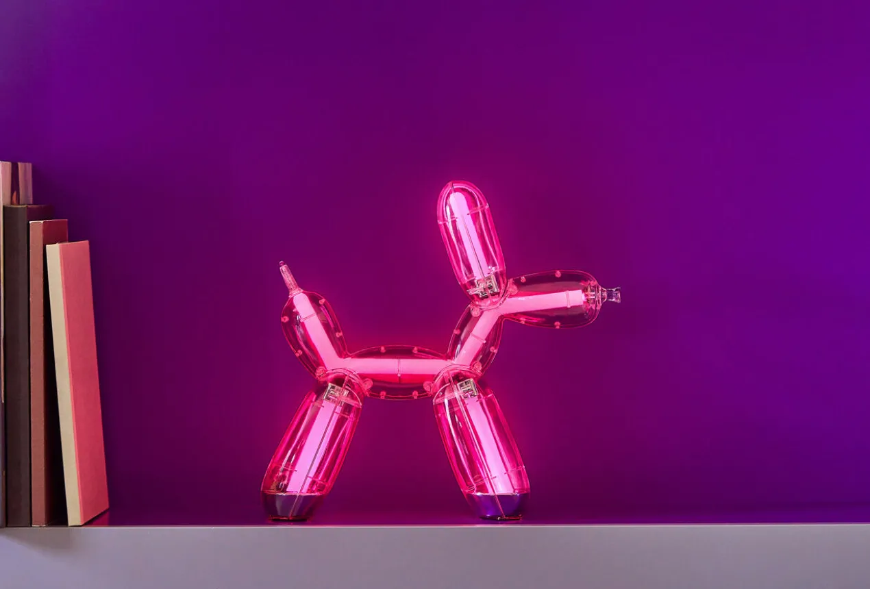 Lexon x Jeff Koons Balloon Dog Leuchte