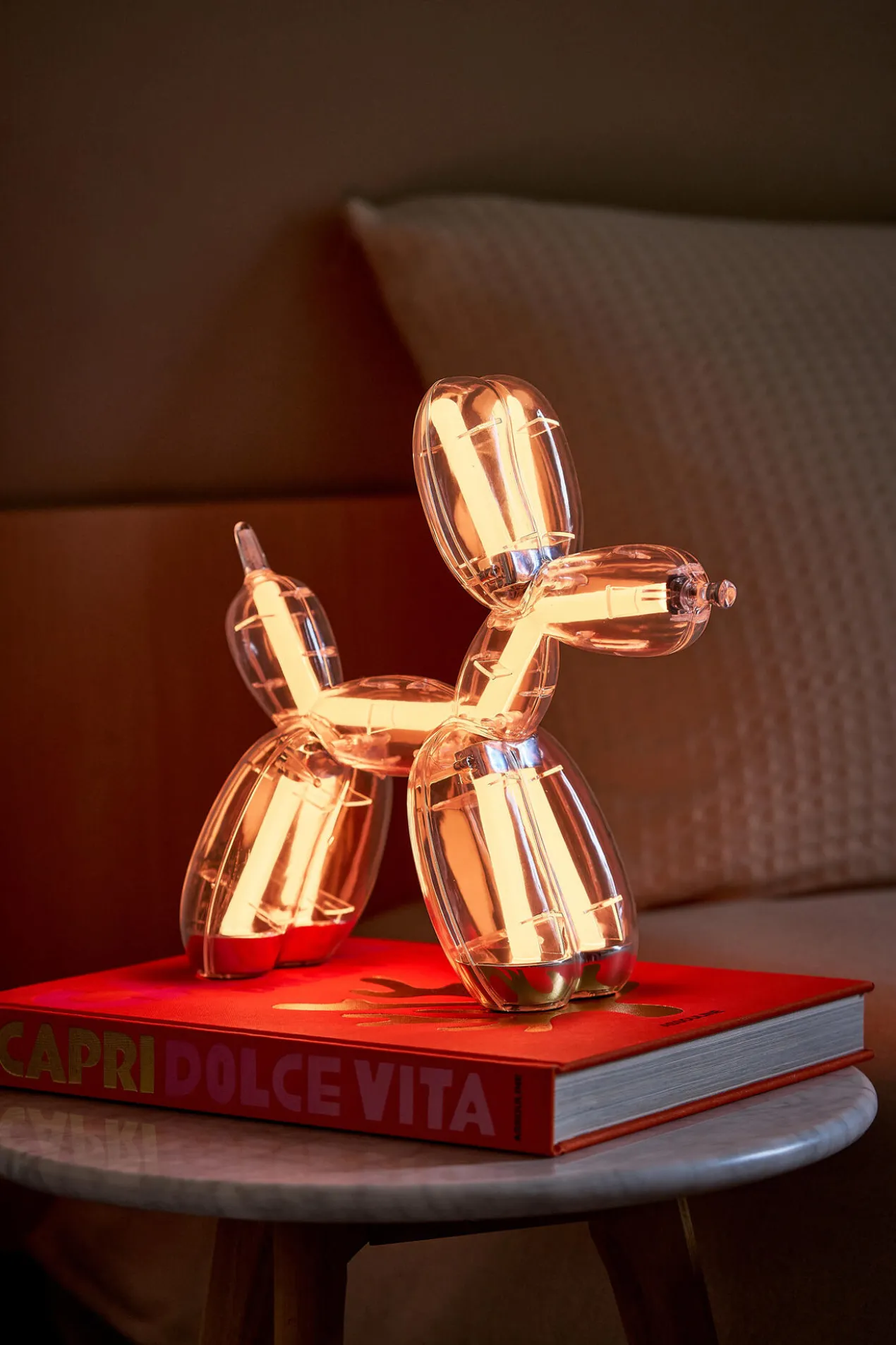 Lexon x Jeff Koons Balloon Dog Leuchte