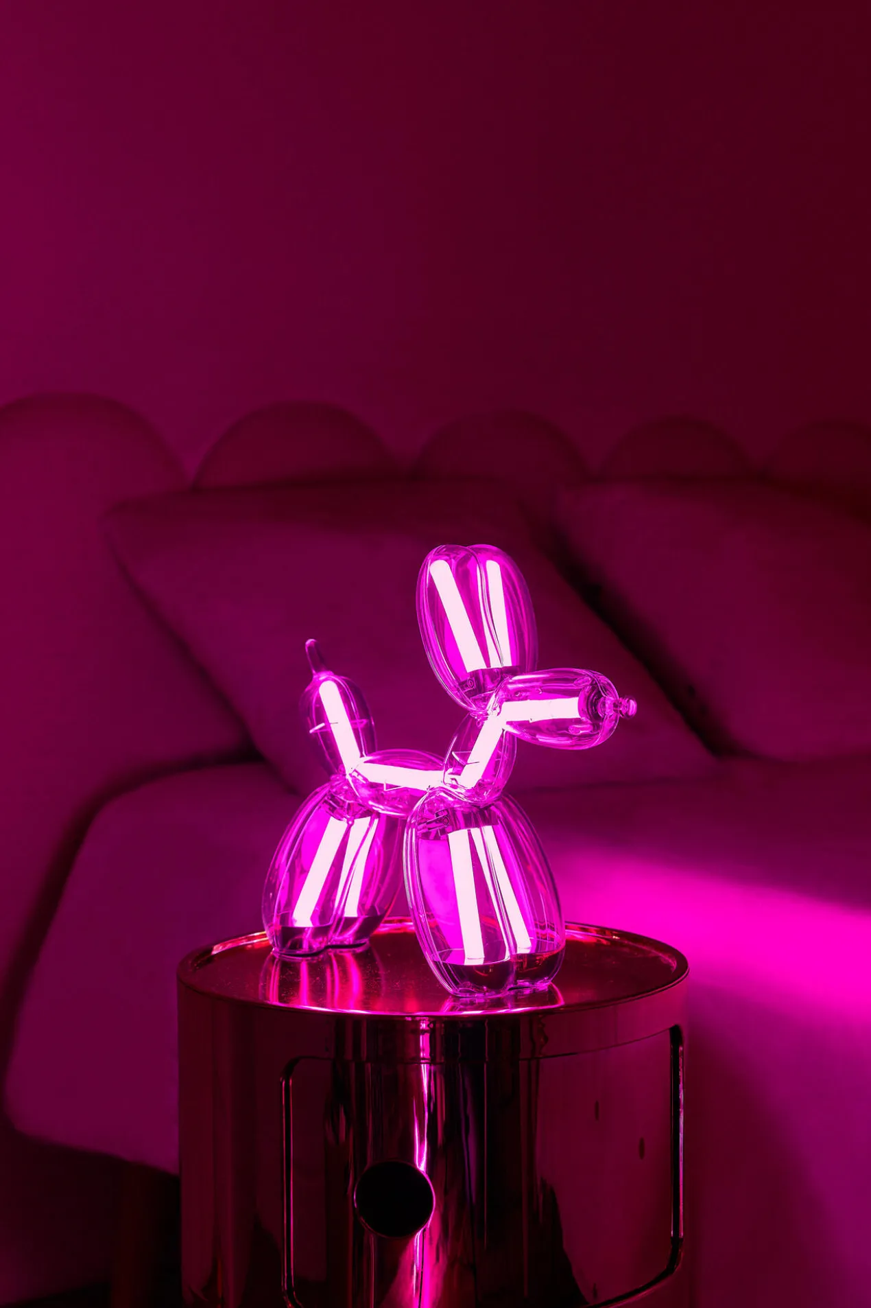 Lexon x Jeff Koons Balloon Dog Leuchte