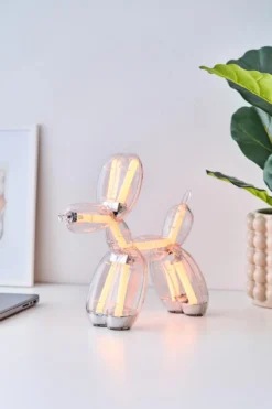 Lexon x Jeff Koons Balloon Dog Leuchte