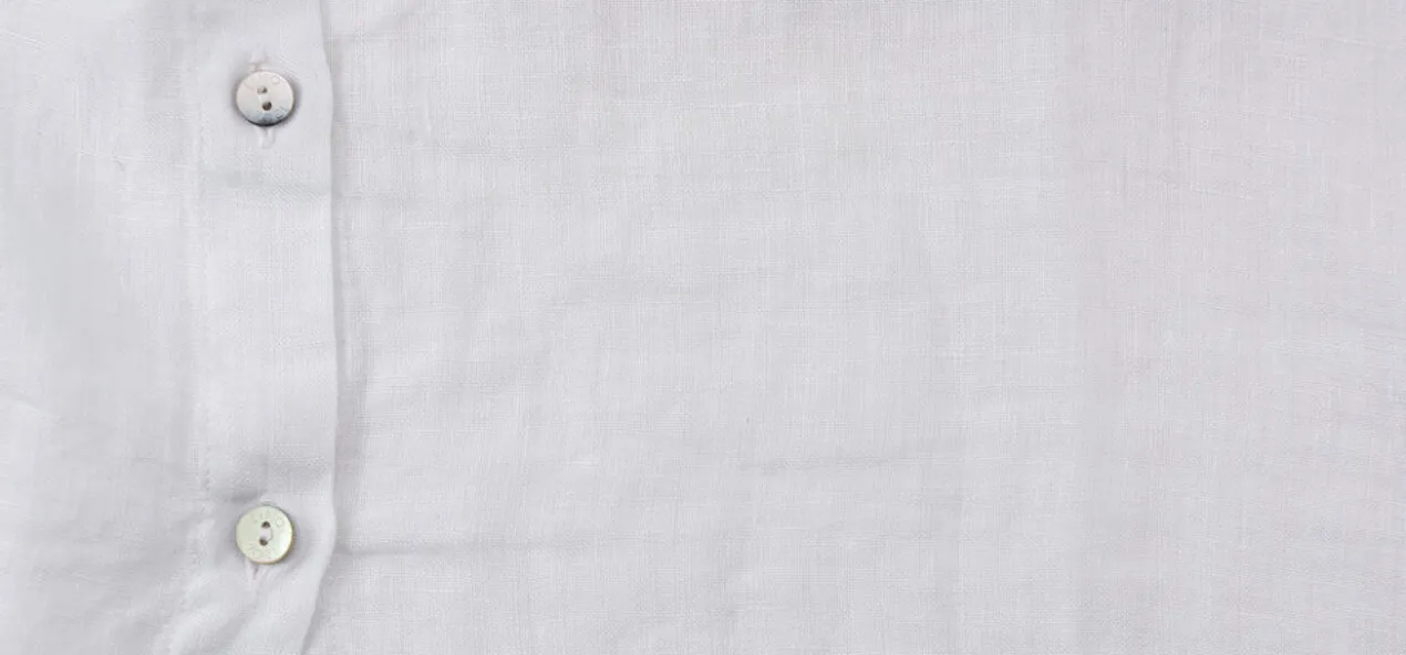 120% Lino Leinen-Jersey-Blusenshirt
