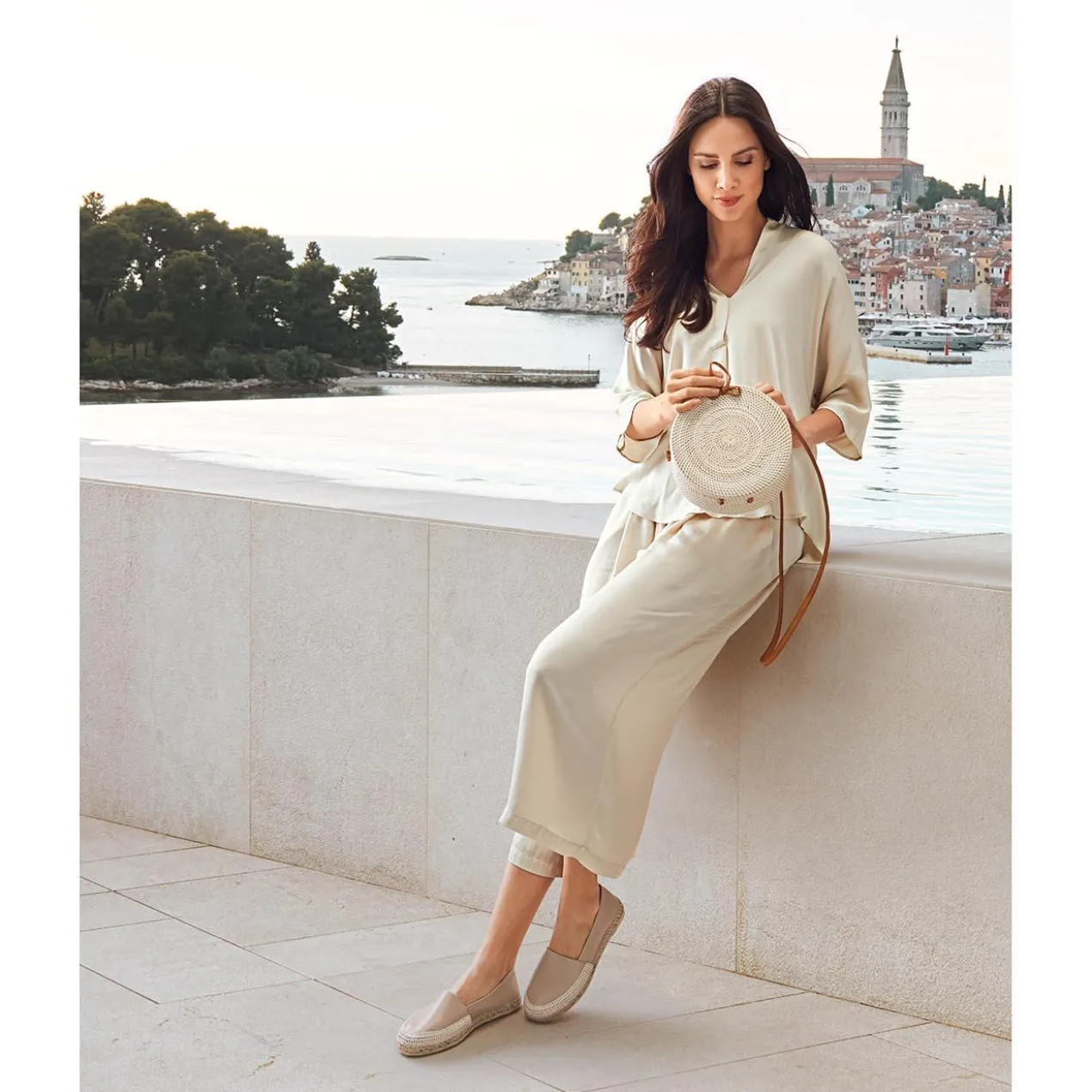 Macarena® Leder-Espadrilles