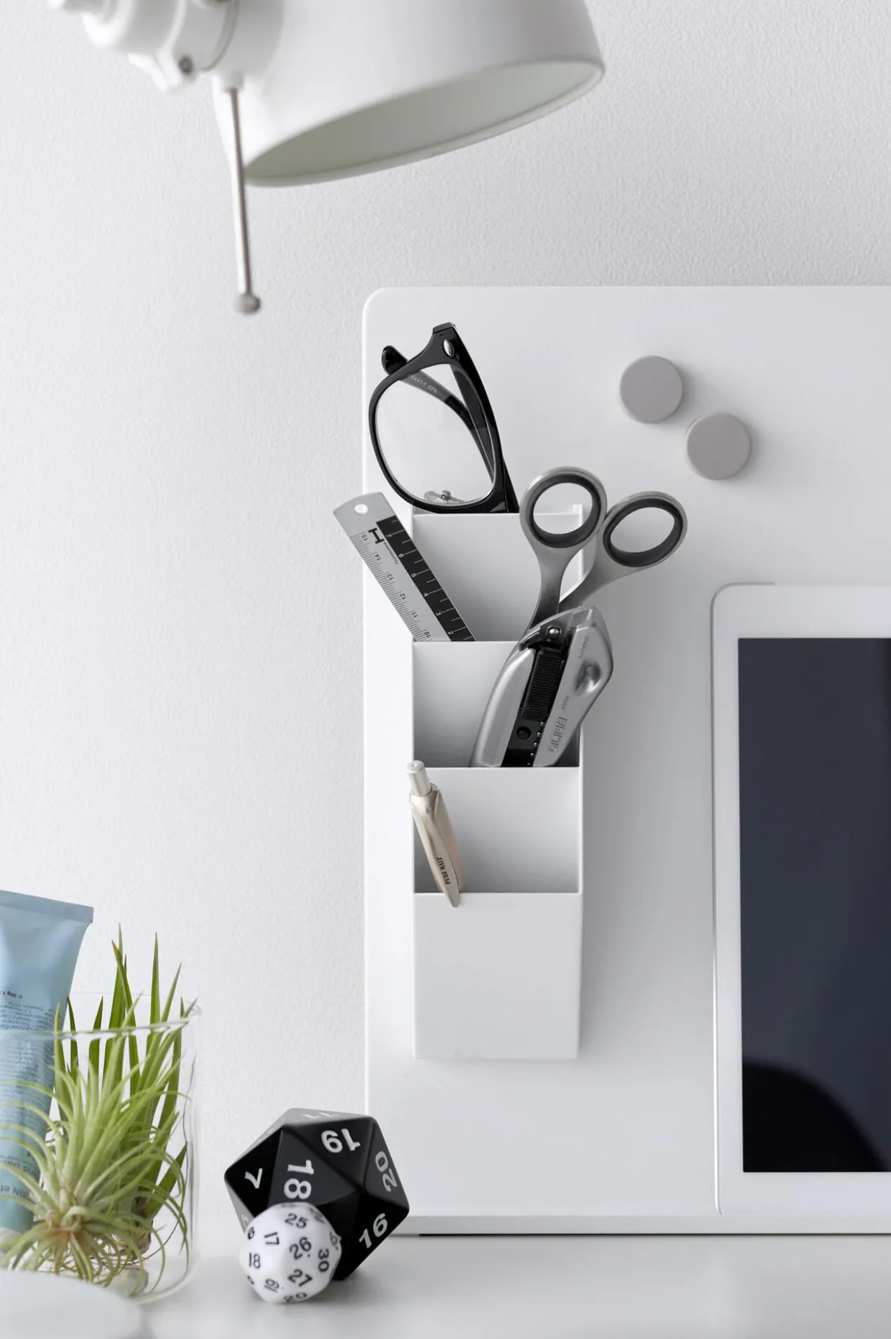 Magnetische Pinnwand/Sichtschutz