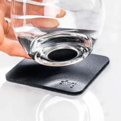 Magnet-Kristallgläser oder -Porzellantassen, 2er-Set, -Nano-Gel-Matte oder 3M-Klebe-Magnet-Leiste
