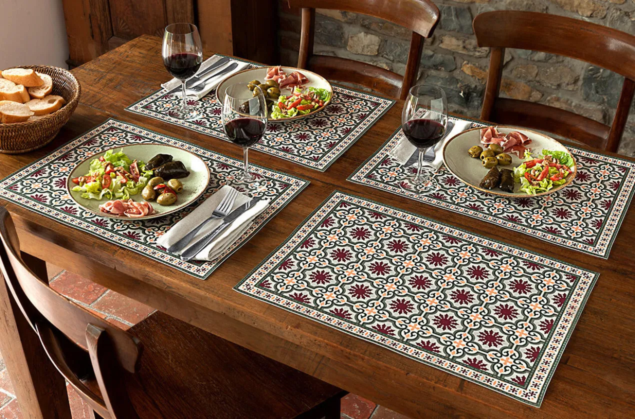 Maurische Tischsets, 6er-Set
