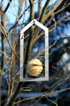 Meisenknödelhalter-Grußkarte