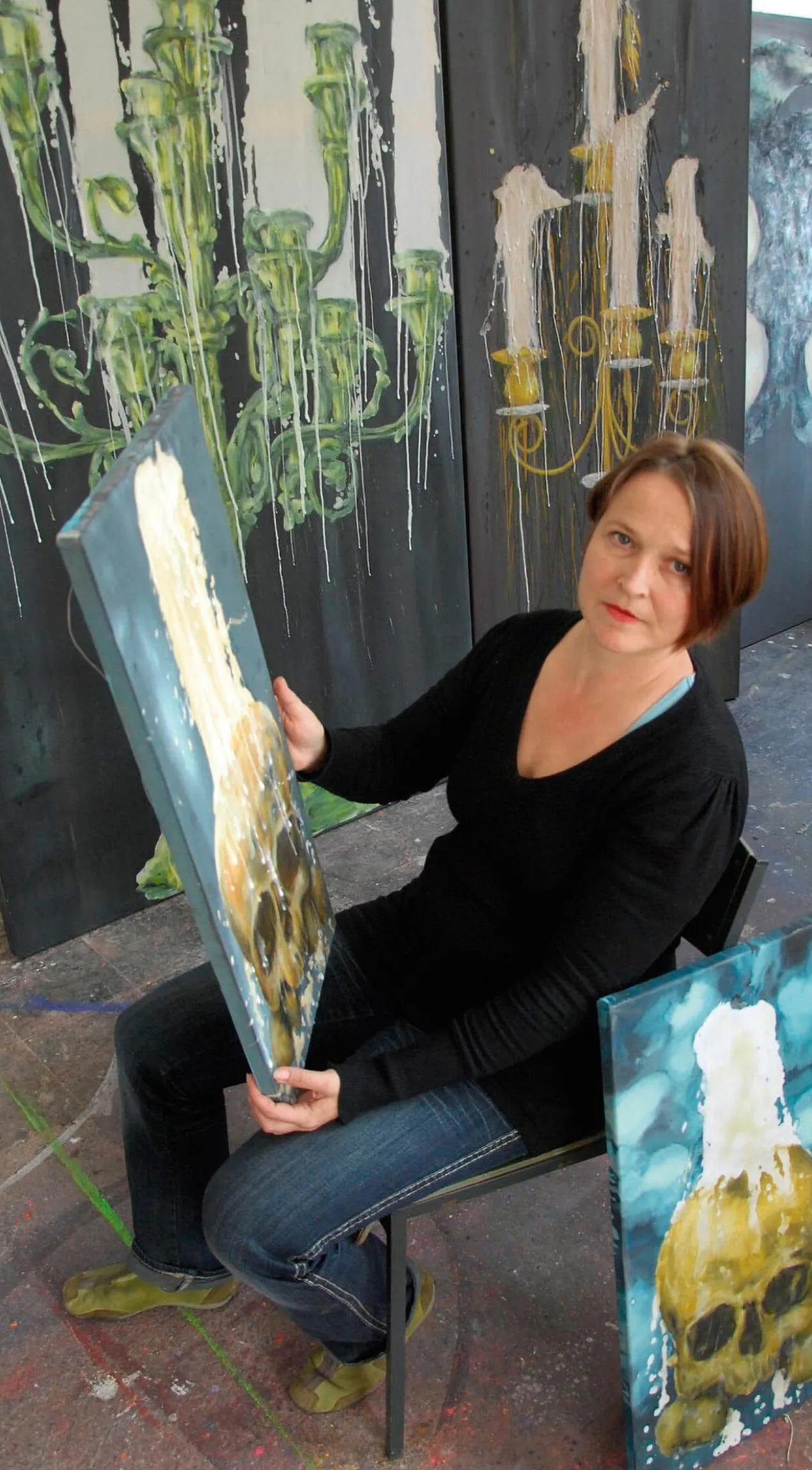 Melanie Richter – Red Wine Glasses