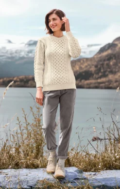 Merino-Aran-Pullover