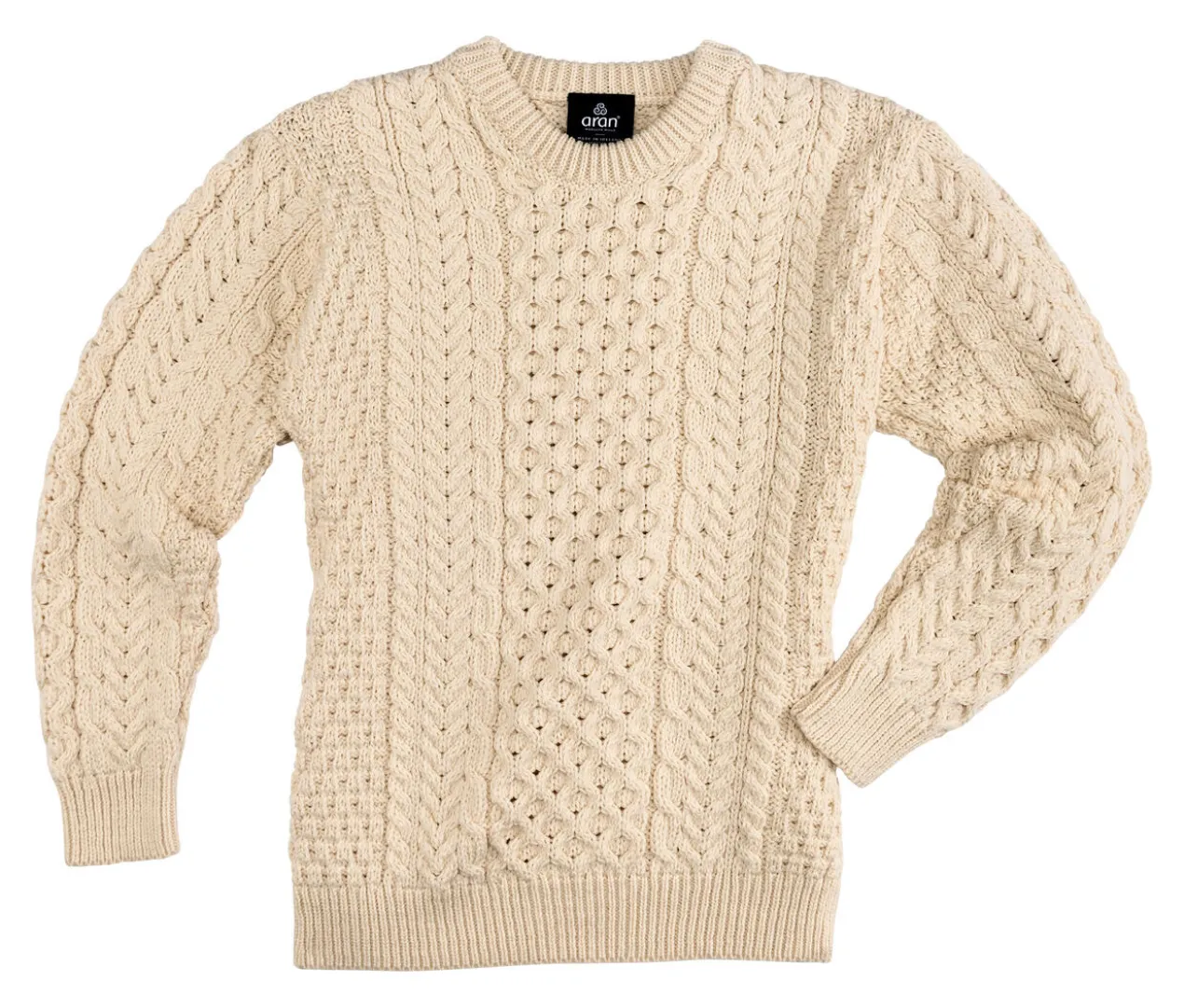 Merino-Aran-Pullover