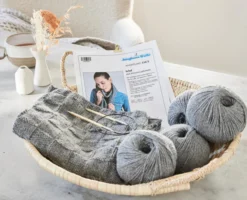Merino-Kaschmir-Schal Strickset