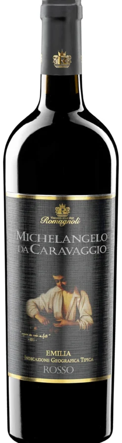 Michelangelo da Caravaggio Rosso 2022, Cantine Romagnoli, Emilia IGT, Italien