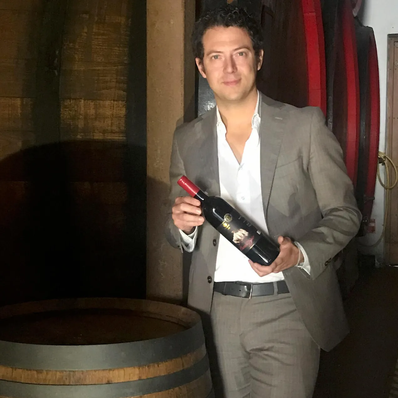 Michelangelo da Caravaggio Rosso 2022, Cantine Romagnoli, Emilia IGT, Italien
