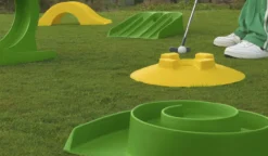Minigolfplatz zum Mitnehmen