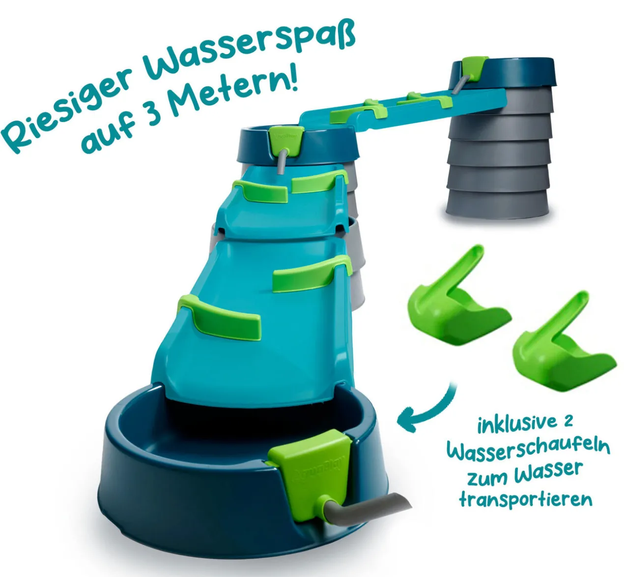 Modulare Wasser- und Matschbahn