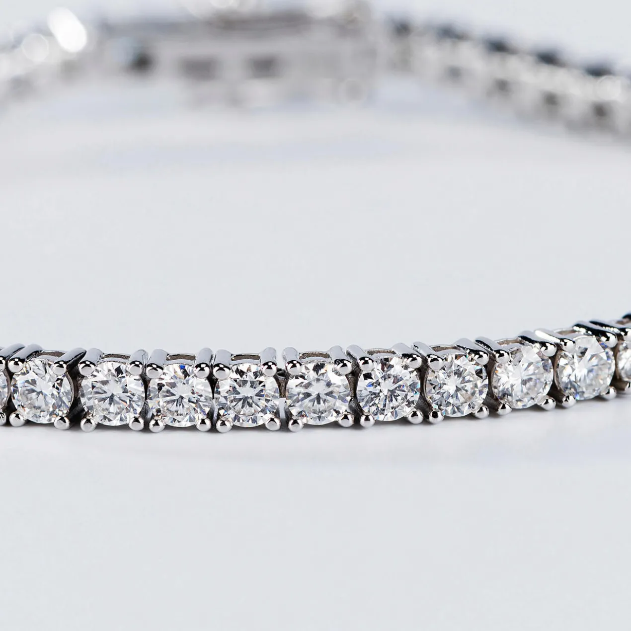 Moissanite-Tennisschmuck