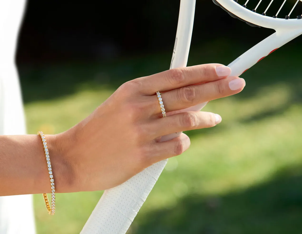 Moissanite-Tennisschmuck