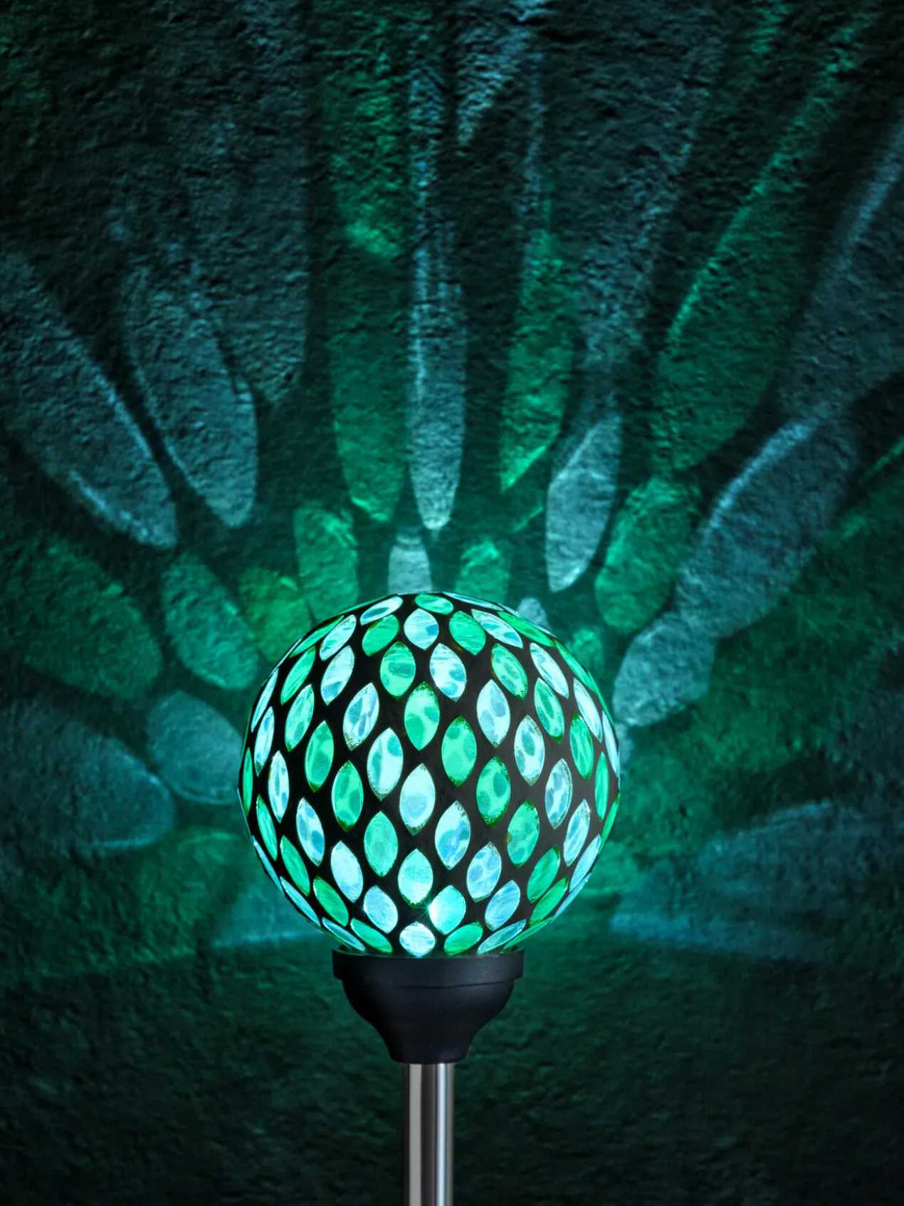 Mosaik-Solargartenstecker, 3er-Set