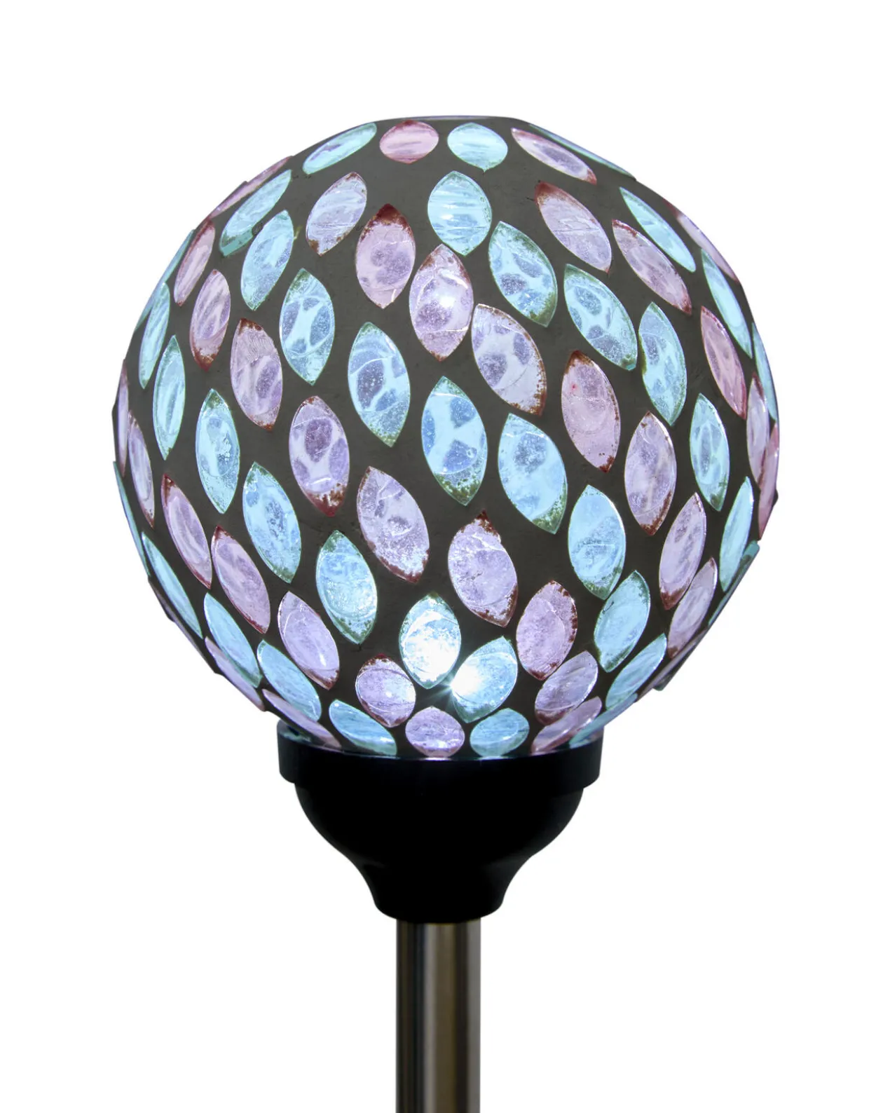 Mosaik-Solargartenstecker, 3er-Set