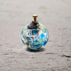 Muranoglas Vario-­Collier, inkl. Einhängeclip und Wechselperle Day&Night