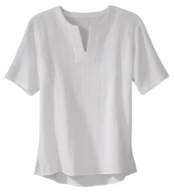 Musselin-Beach-Shirt