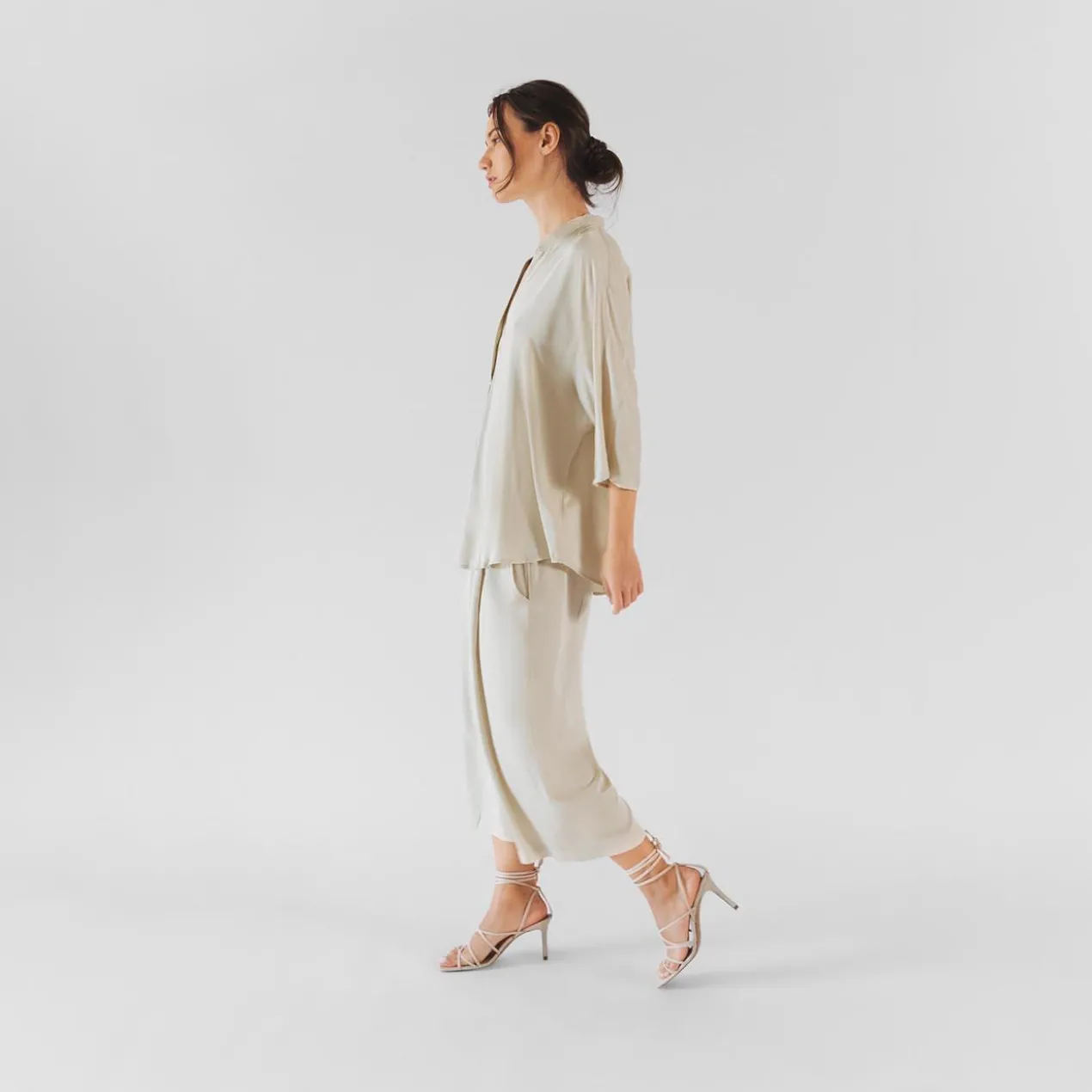Neu Nomads Palazzo-Pants, Cropped-Palazzo-Pants oder Tunika-Bluse