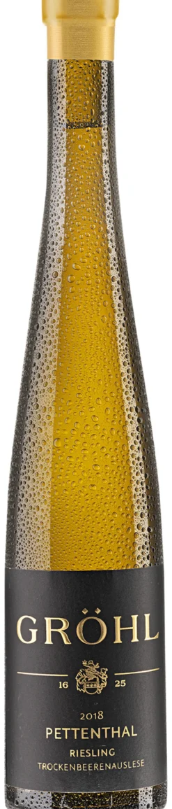 Niersteiner Pettenthal Riesling Trockenbeerenauslese 2018, Eckehart Gröhl, Rheinhessen, Deutschland