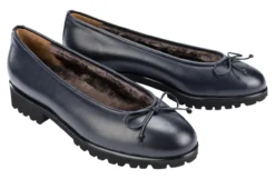 OCONI Lammfell-­Ballerinas