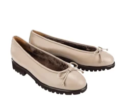 OCONI Lammfell-­Ballerinas