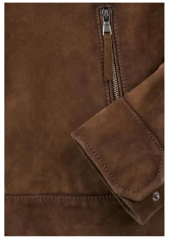 OCONI Thermo-Velourslederjacke